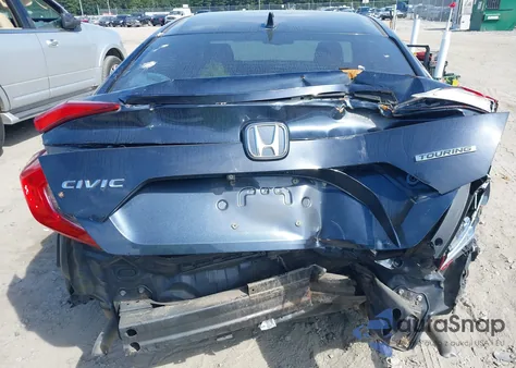 2017 Honda Civic Touring из США, поврежденный, VIN 19XFC1F97HE009455